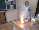 Заняття Школи юного хіміка в КДПУ